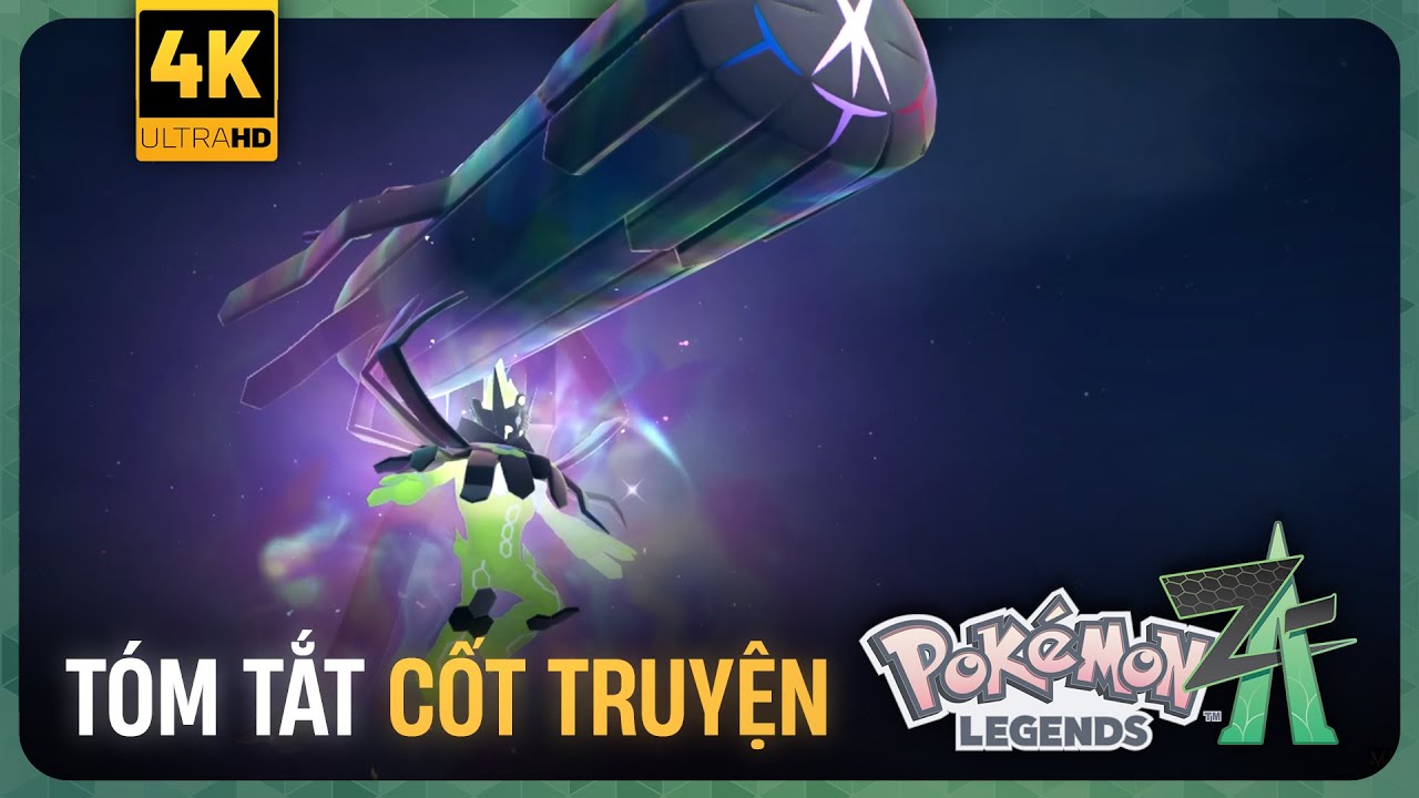 Toàn bộ cốt truyện của Pokemon Legend ZA trong 36 phút (4K 60FPS)