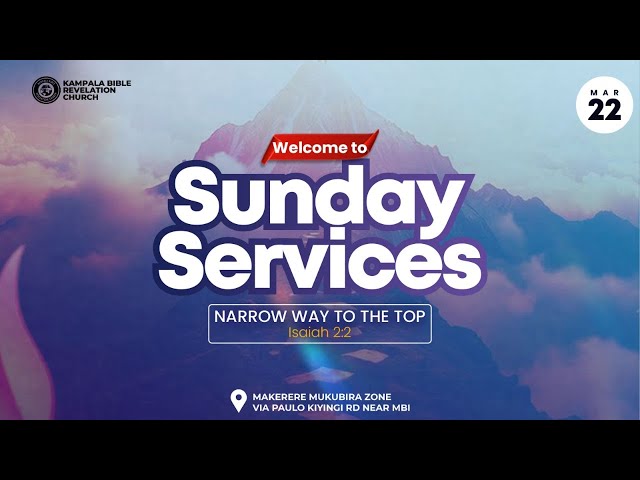 Welcome To Our Sunday First Service