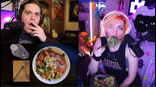 Luna La Vinci GETS FRESH with me?! 🥗 The Supper Echelon