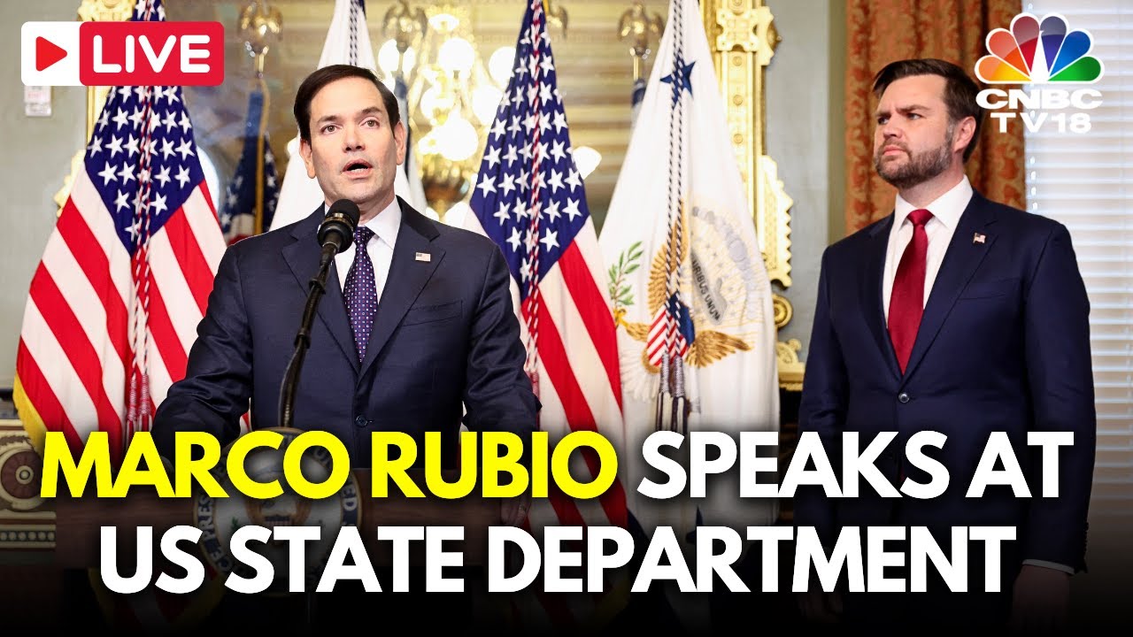 LIVE: US Secretary of State Marco Rubio Delivers Remarks to State ...