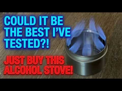 This Alcohol Stove Has it ALL! - ALOCS 2250W Alcohol Stove