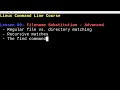 Linux Filename Substitution - Advanced
