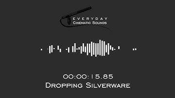 Dropping Silverware | HQ Sound Effects