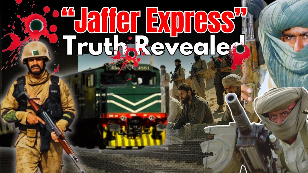 Jaffer Express Hijacked by BLA | Shocking Train Hijack in Pakistan | Baloch Militants Strike Again