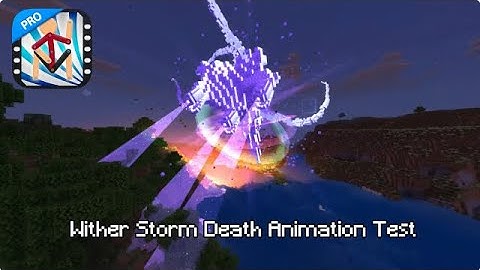 Wither Storm Death Animation Test
