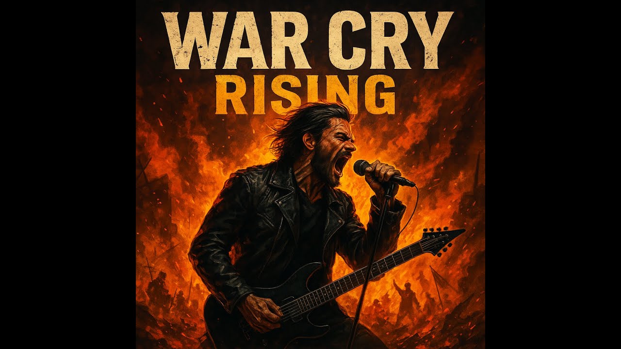 War Cry Rapper 🎸 War Cry Rising | Heavy Rock Anthem • Gritty Vocals • Explosive Guitar ...