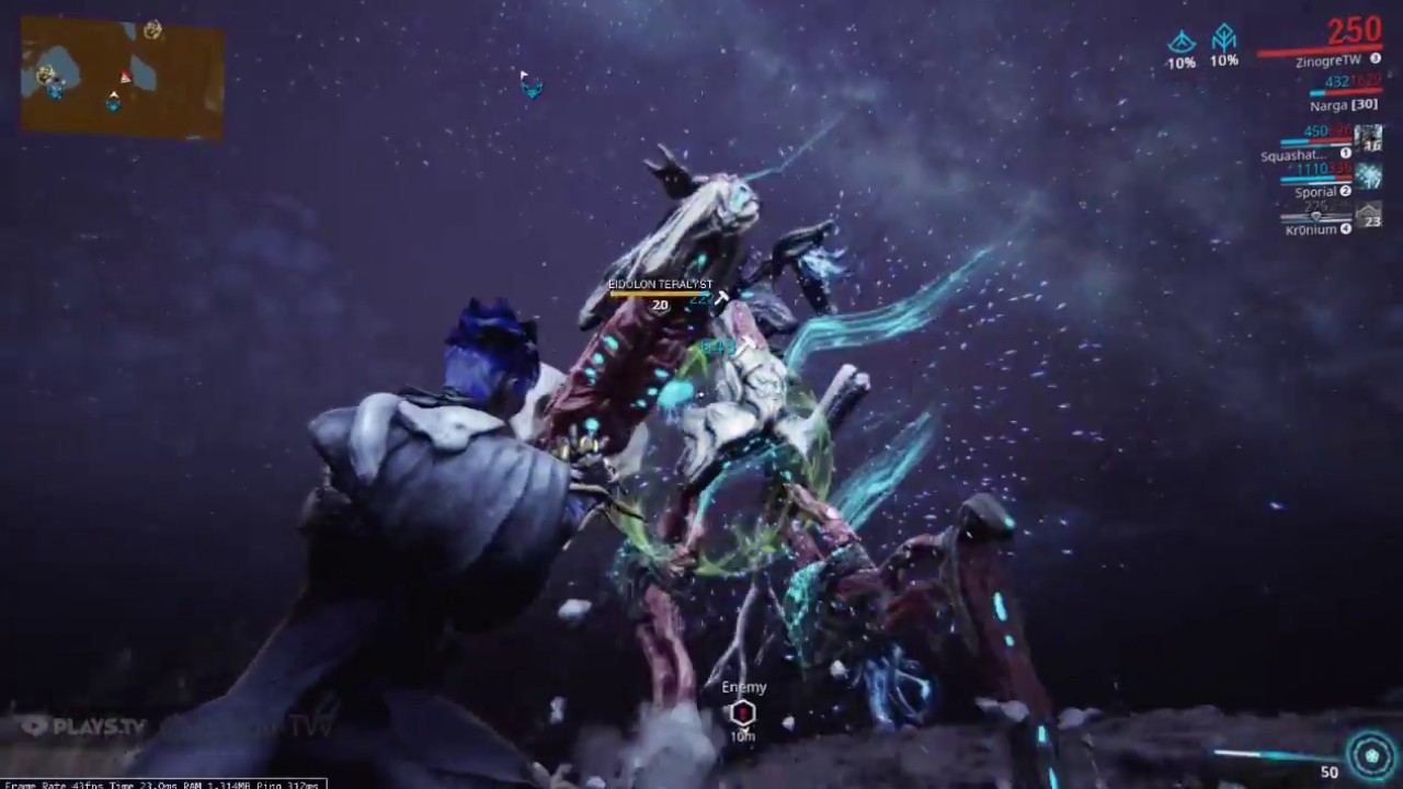 Warframe Eidolon Teralyst Capture - YouTube