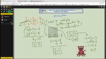 8M4 L28 - Another Computational Method of Solving a Linear System