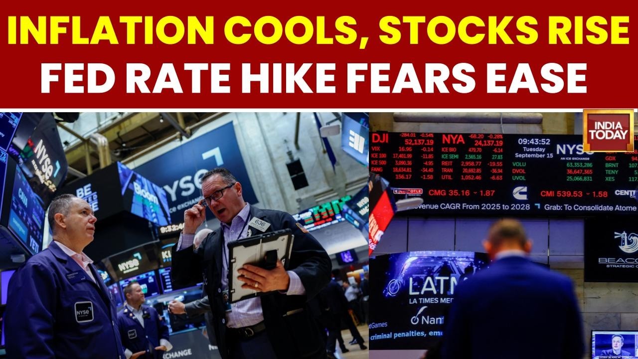 S&P 500, Nasdaq climb as softer inflation eases rate-hike fears