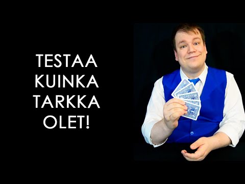 Video: Kuinka Tietää, Että Olet Taikuri