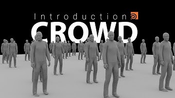 Introduction to Crowd - Crowd Part 1 | Houdini Tutorial