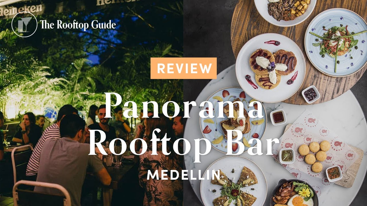 Panorama Rooftop Bar in Medellin - Review