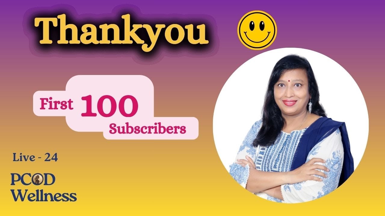 Thank you for the trust - First 100 subscribers