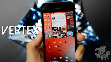 iOS 7 Jailbreak: Vertex - Merge App Switcher & Control Center