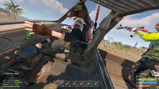 New Above Ground Train Chased by Truck!