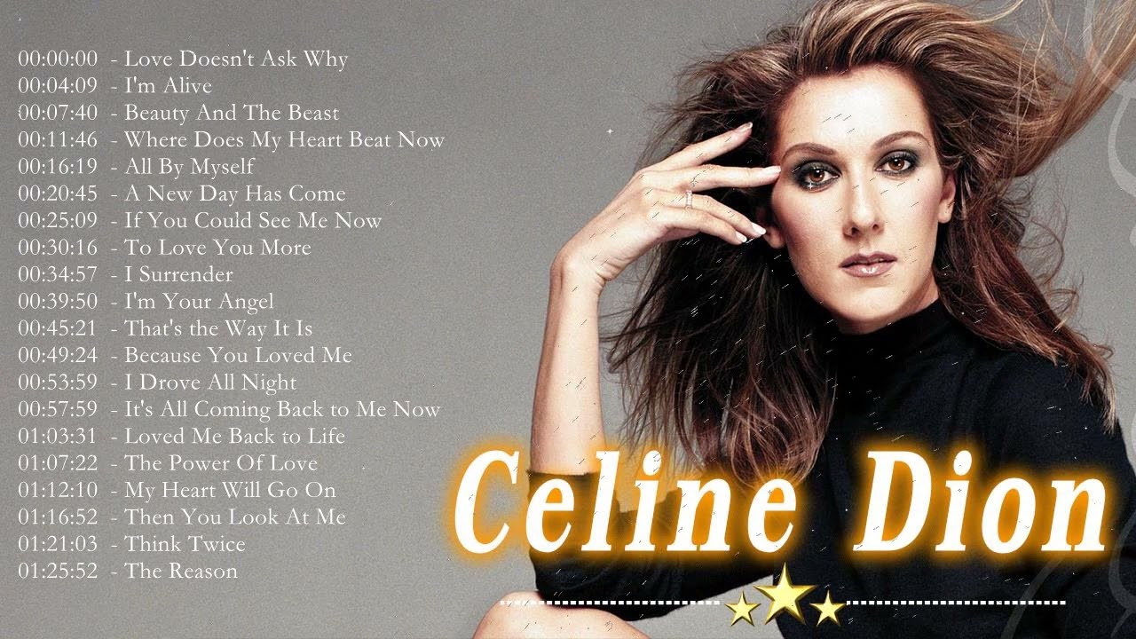 Celine Dion Full Album 2022 Best Songs of Celine Dion Celine Dion