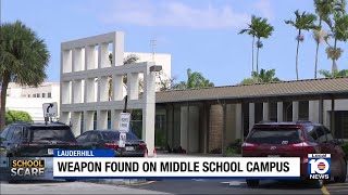 Student arrested after BB gun found at Broward school