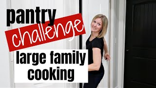 CLEAN OUT PANTRY CHALLENGE COOK WITH ME | JANUARY 2022 | FRUGAL FIT MOM