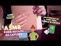 ASMR po Polsku. Robię notatki na laptopie❤️ Moje pomysły na ASMR. Moja Pogadanka Szept. Nauka ze mną
