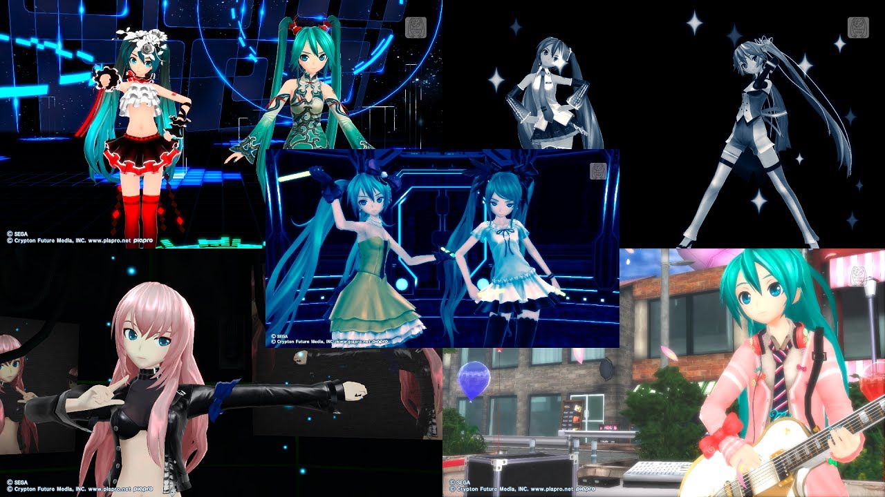 DSF Edit 6-10 Perfect Playing with PS Vita [Project Diva F 2nd]