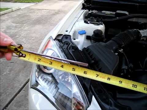 How to adjust headlights on 2000 ford mustang #8