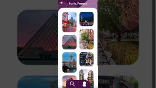 Travel Bucket List App - 5/1/2022 - Adobe XD