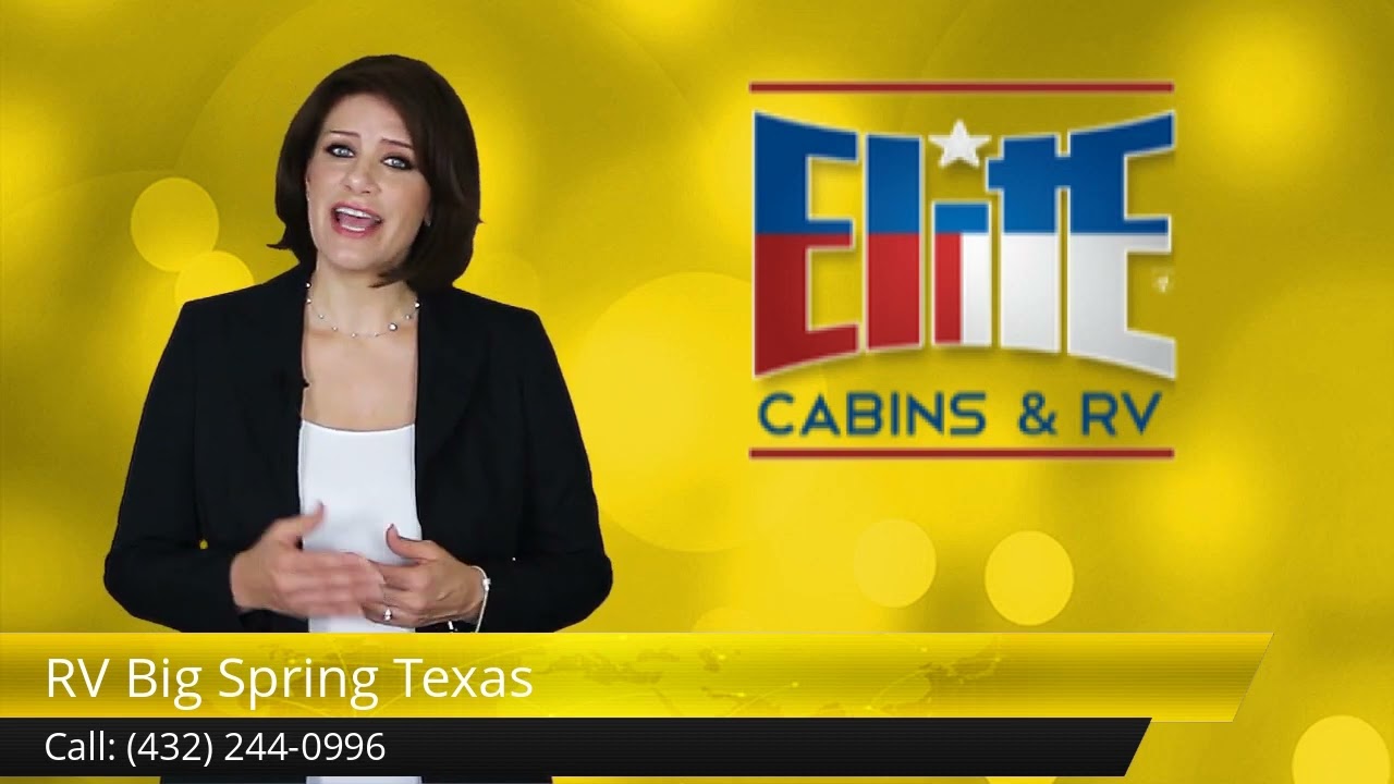 RV Big Spring Texas Reviews (Powered By Elite Cabins and RV Park