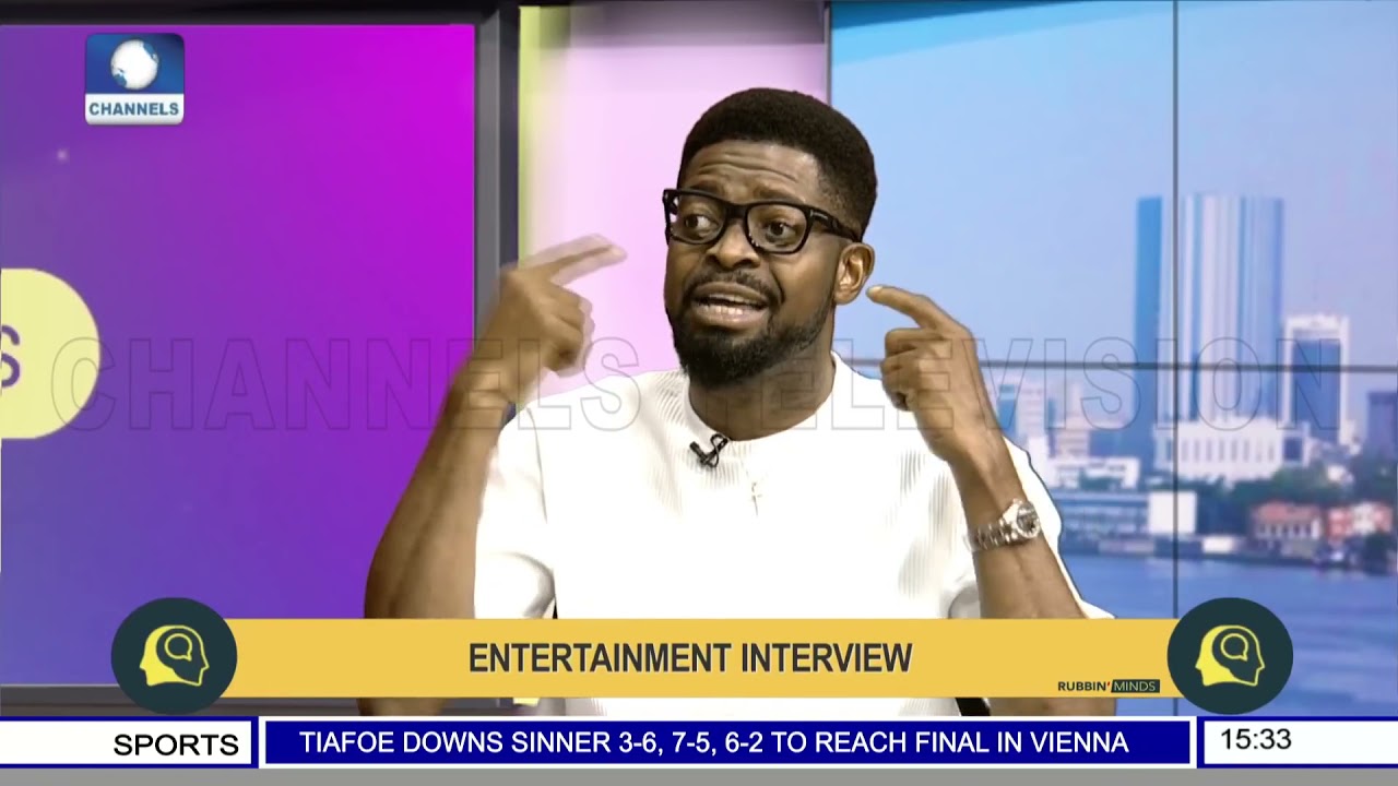 Basket Mouth sits on #RubbinMinds