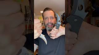 Karambit or Pikal? Emerson Elvia and Emerson Super Karambit #theknifejunkie #shorts