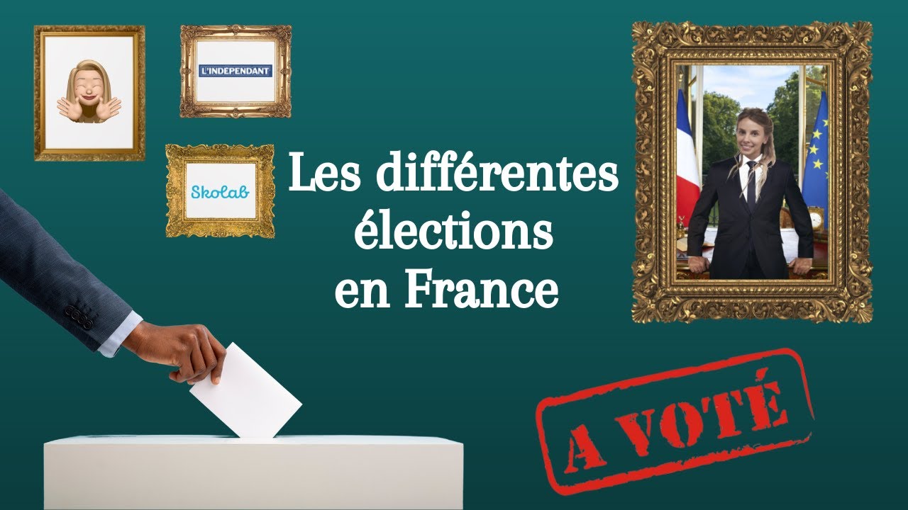 Les différentes élections en France avec L'Indépendant ®