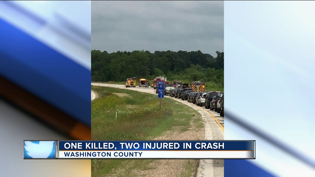 One killed, two hospitalized in Washington County crash - YouTube