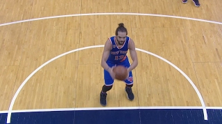 Joakim Noah Airballs a Free-Throw | Knicks vs Pacers | January 23, 2017 | 2016-17 NBA Season