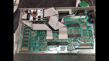 Atari 65XE RGB (Sophia) & memory upgrade (Ultimate 1MB) install
