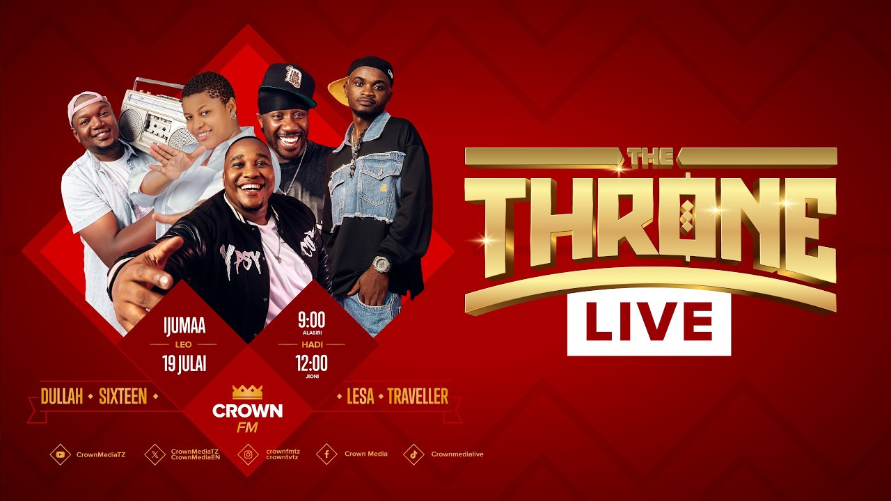 LIVE THE THRONE : RAYVANNY ATAMBULISHA MSANII MPYA, CROWN YAPATA USHINDI WA KWANZA SAMIA CUP.