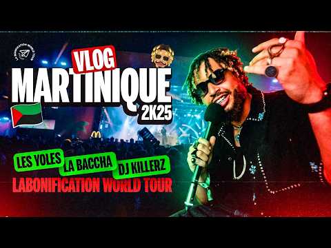 Vlog Martinique 2025 - Tour des Yoles, La Baccha Festival, DJ Killerz - La Bonification World Tour