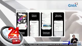 'Twitter,' tinapatan ng 'Threads' app ng Meta | 24 Oras