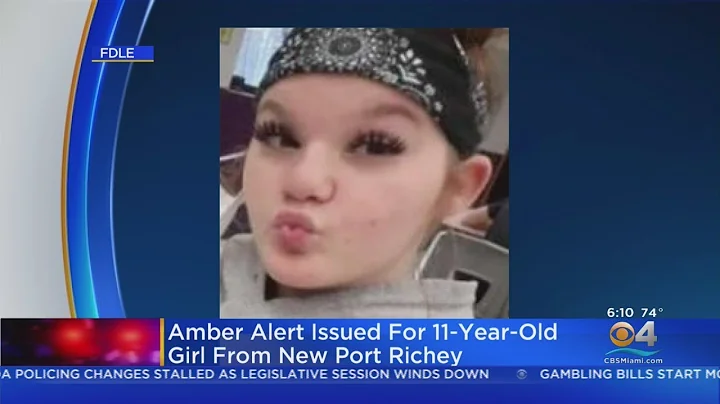 Amber Alert Issued For Pasco County Girl