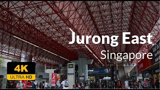 4K UHD Walking Tour - Jurong East - 裕廊东