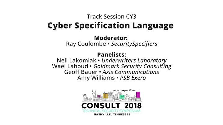 CY3: Cyber Specification Language