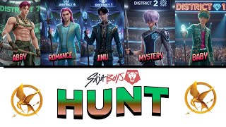 Saja Boys Hunt Color Coded Lyrics Fanmade Song Kpop Demon Hunters