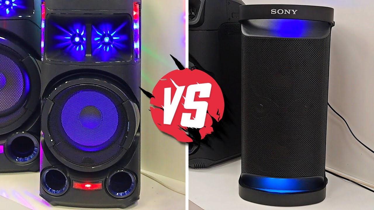 🔊SONY MHC V43D VS SONY SRS XP500 ❌❌DELIVER THE BASS IN NEW WAYS