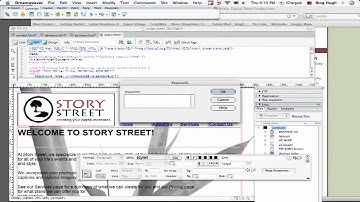 Dreamweaver Tutorial : How to Add Keywords to a Web Page With Dreamweaver