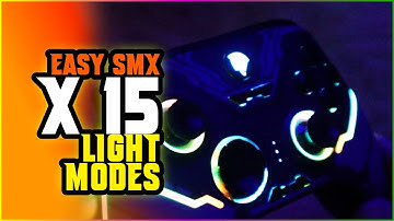 Hoe je de lichtmodus op de Easy SMX X15-controller kunt wijzigen @clopixelgamers