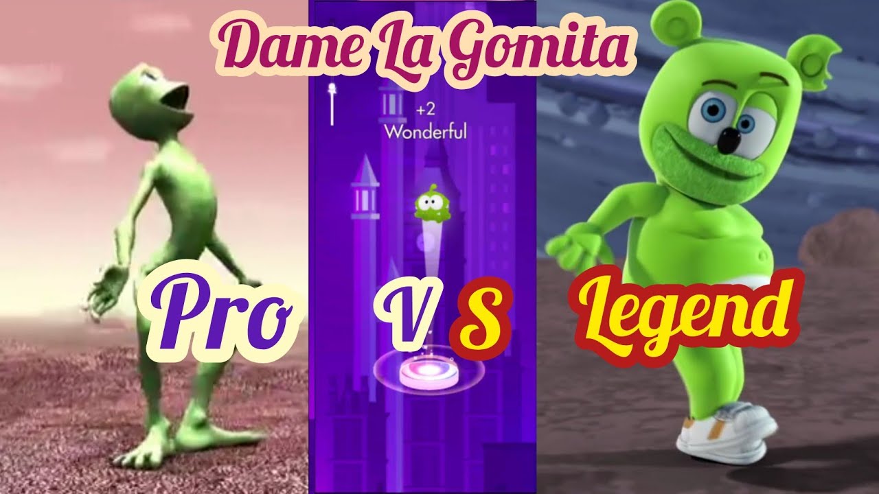 Dame La Gomita Alien Dance Vs Gummy bear Beat Jumper YouTube