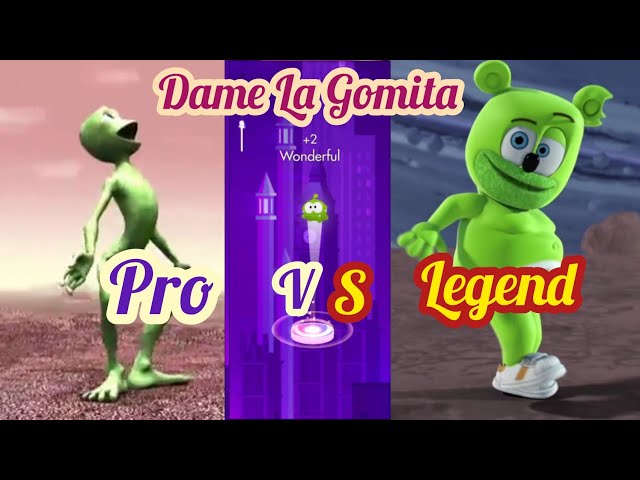 DAME LA GOMITA LYRIC VIDEO Gummy Bear Song ALIEN DANCE CHALLENGE - Gummibär