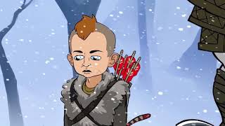 elsa vs kratos Español