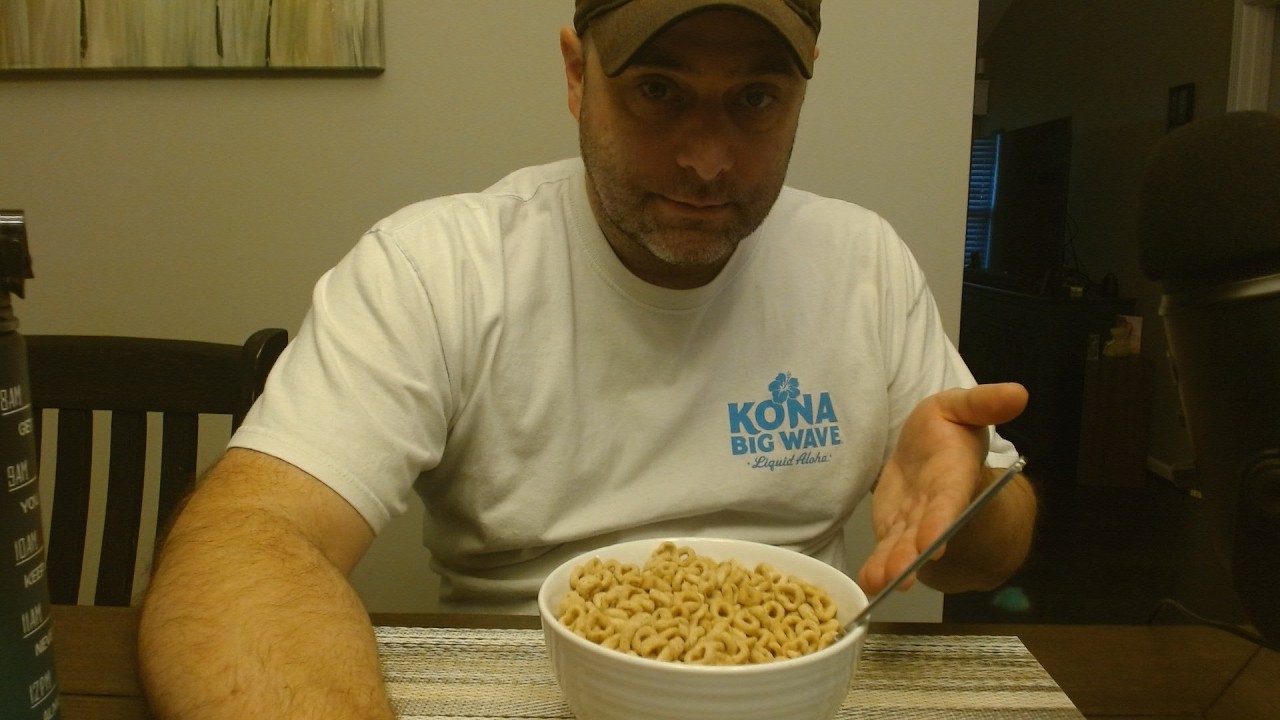ASMR Eating Cheerios Cereal