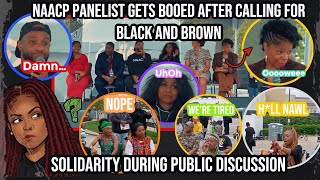 NAACP Gets BOOED Over “Unity”-Blk Americans Are DONE With One-Sided Solidarity. 