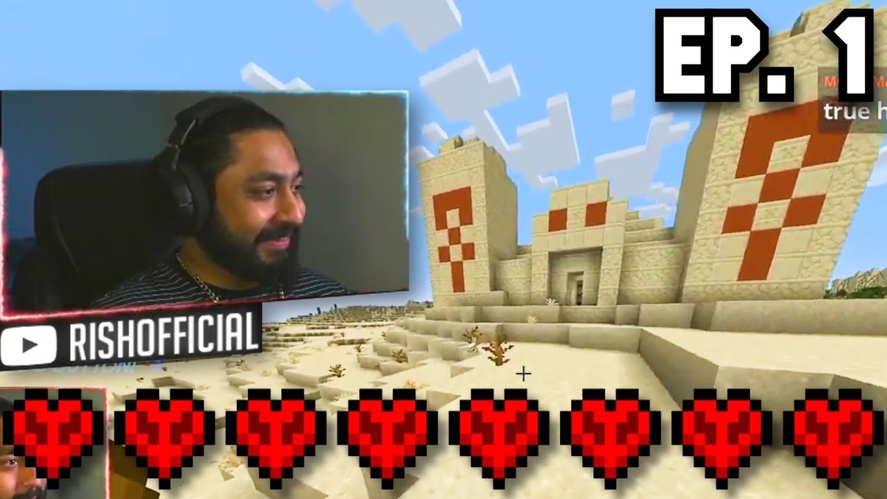 Raiding Deserts & Scoring Diamonds in Rishland! | Minecraft Rishland Hardcore Ep. 1 Gameplay