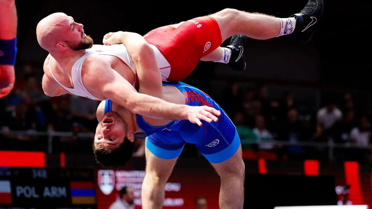 Ezidi Champion Malkhas Amoyan | Full 2025 European Greco-Roman Wrestling Final (77kg)